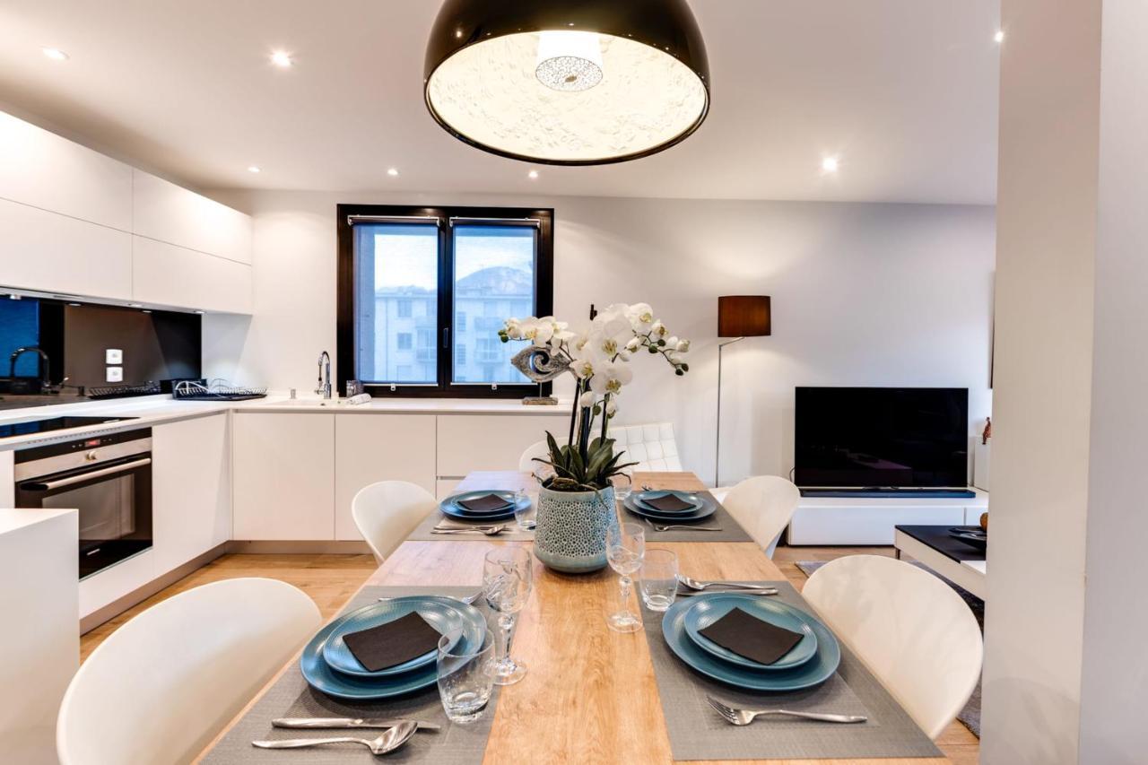 Les Sorbiers - Apartment 2 Bedrooms Top Floor - Parking & Terrace Annecy Eksteriør billede