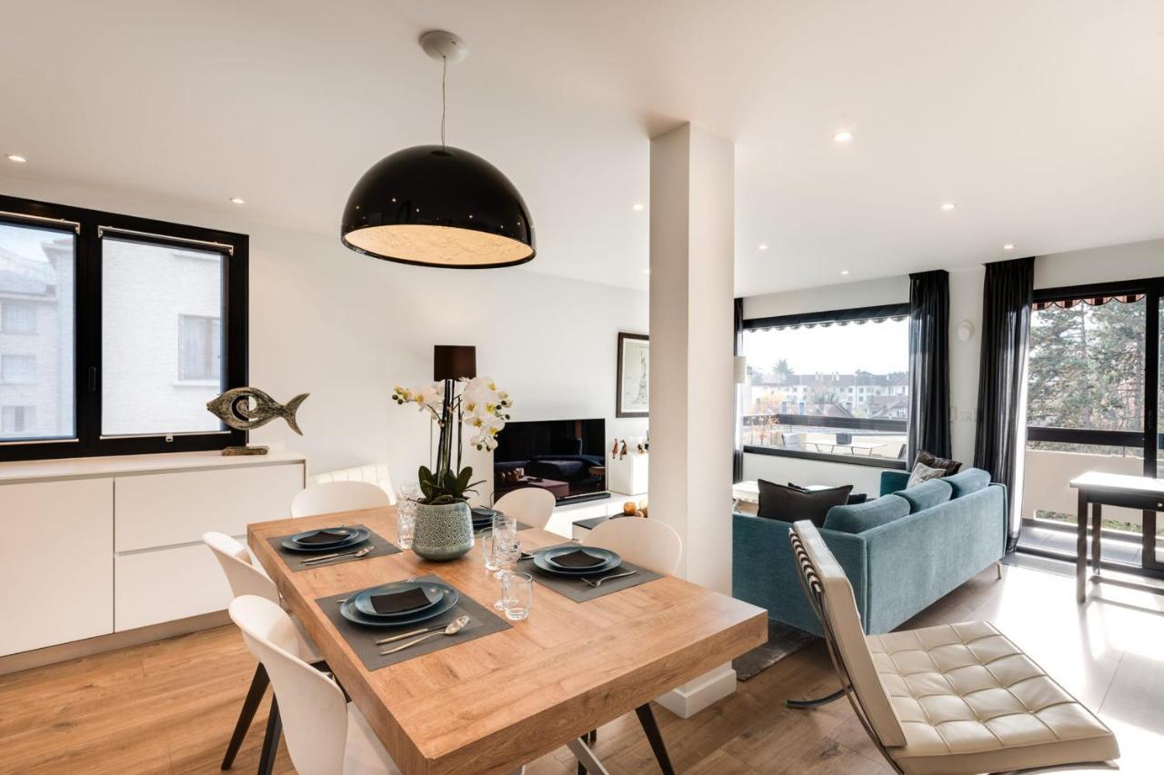 Les Sorbiers - Apartment 2 Bedrooms Top Floor - Parking & Terrace Annecy Eksteriør billede
